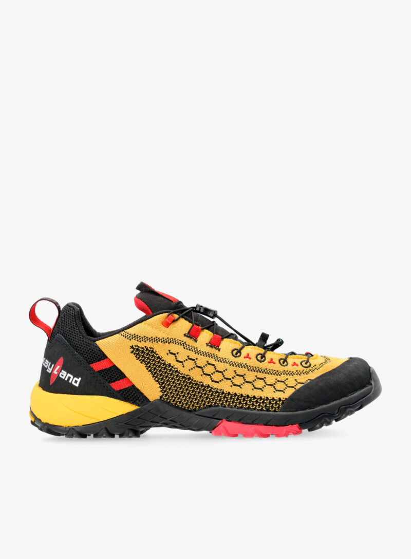 Pantofi outdoor barbati Kayland Alpha Knit - yellow/black