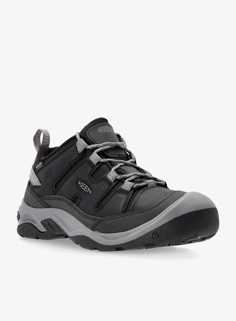 Preţ Pantofi outdoor barbati Keen Circadia WP - black/steel grey