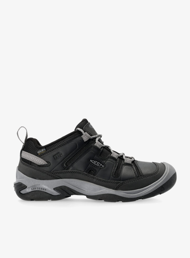 Pantofi outdoor barbati Keen Circadia WP - black/steel grey