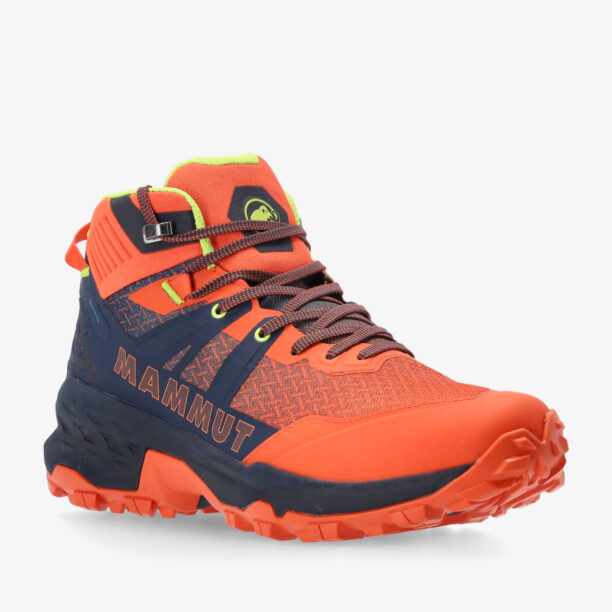 Preţ Pantofi outdoor barbati Mammut Sertig II Mid GTX - hot red/marine