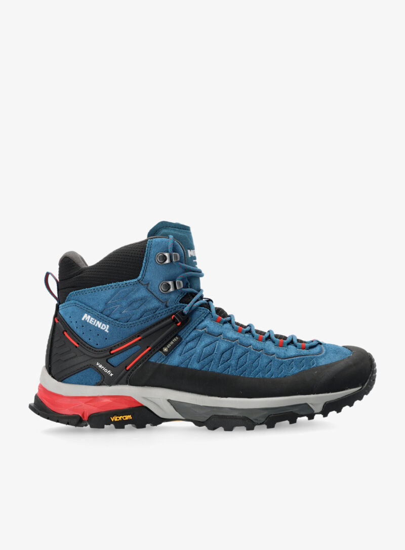 Pantofi outdoor barbati Meindl Top Trail Mid GTX - petrol/red