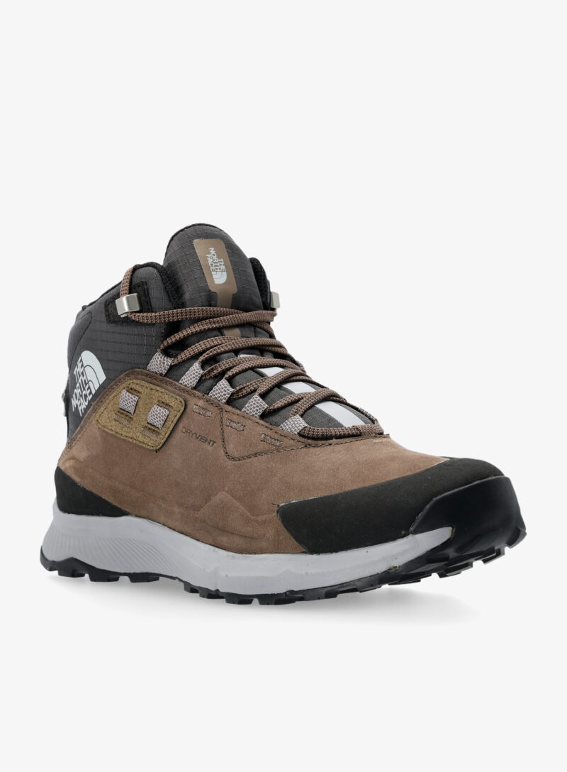 Cumpăra Pantofi outdoor barbati The North Face Cragstone Leather Mid WP - brown/grey