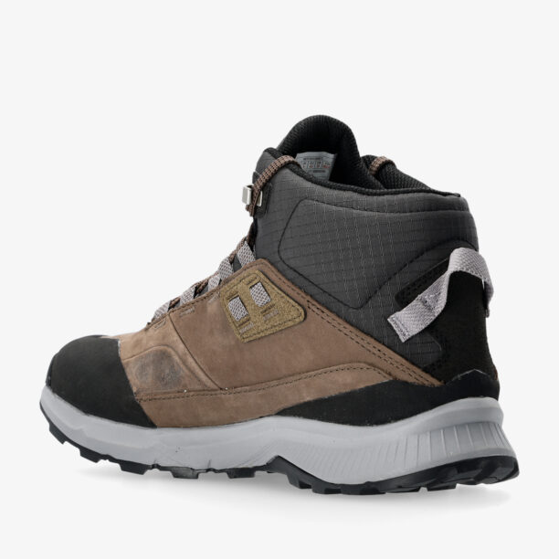 Preţ Pantofi outdoor barbati The North Face Cragstone Leather Mid WP - brown/grey