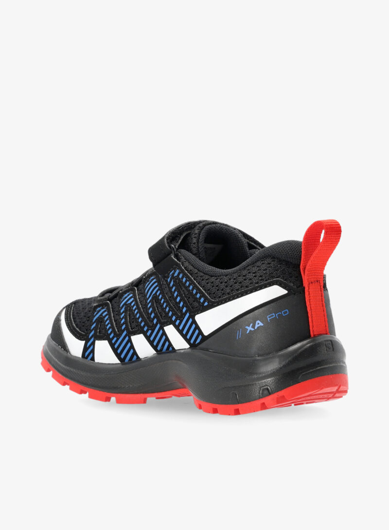 Preţ Pantofi pentru copii Salomon Xa Pro V8 - black/lapis blue/fiery red