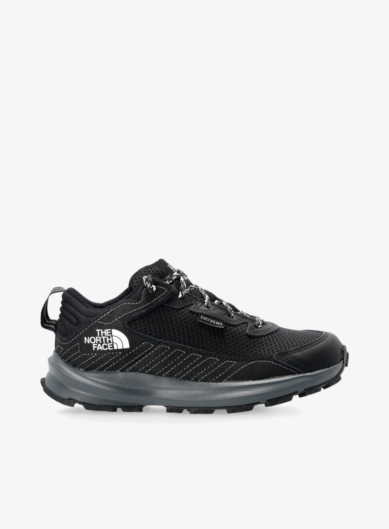 Pantofi pentru copii The North Face Fastpack Hiker WP - tnf black/tnf black