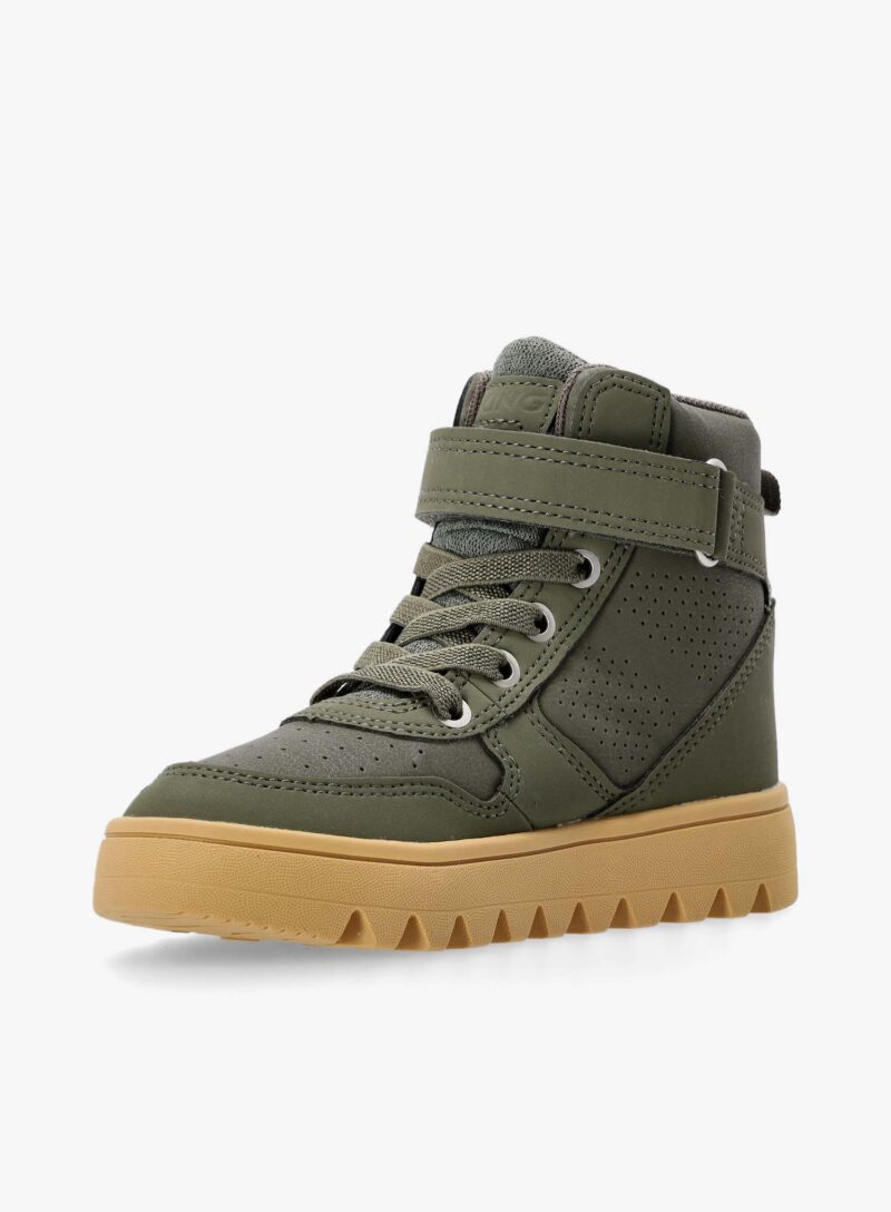 Preţ Pantofi pentru copii Viking Footwear Fleek Mid GTX 1V - olive