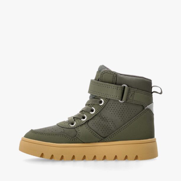 Original Pantofi pentru copii Viking Footwear Fleek Mid GTX 1V - olive