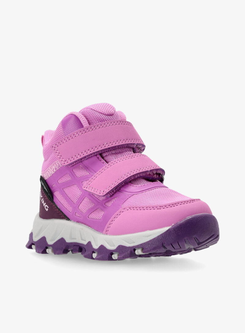 Cumpăra Pantofi pentru copii Viking Track Mid WP 2V - purple/purple