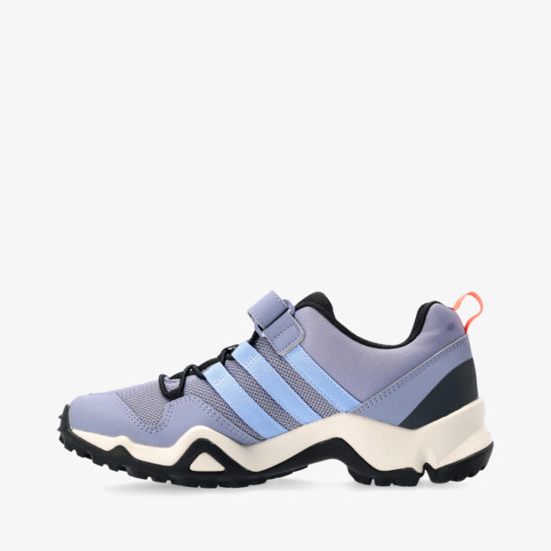 Original Pantofi pentru copii adidas TERREX AX2R CF - silver violet/blue dawn/gold