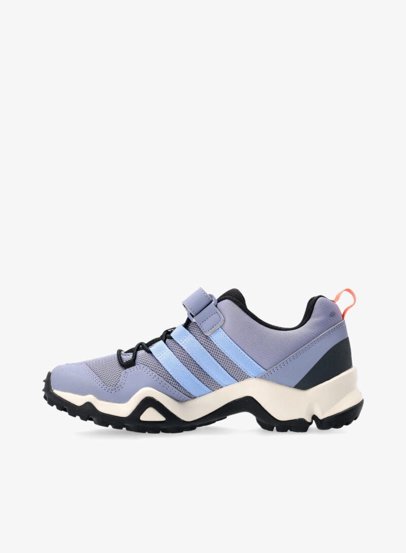 Original Pantofi pentru copii adidas TERREX AX2R CF - silver violet/blue dawn/gold