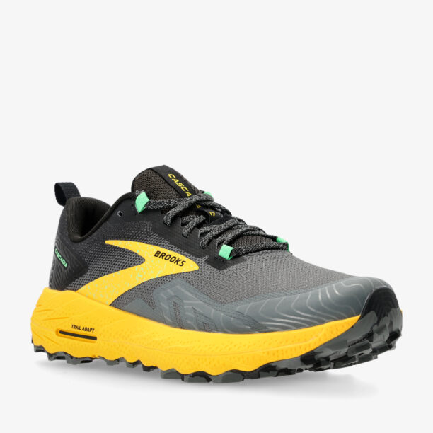 Cumpăra Pantofi trail Brooks Cascadia 17 - lemon chrome/sage