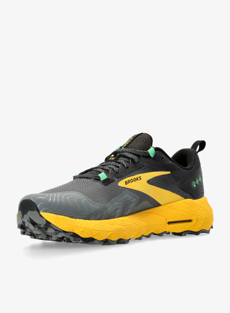 Preţ Pantofi trail Brooks Cascadia 17 - lemon chrome/sage