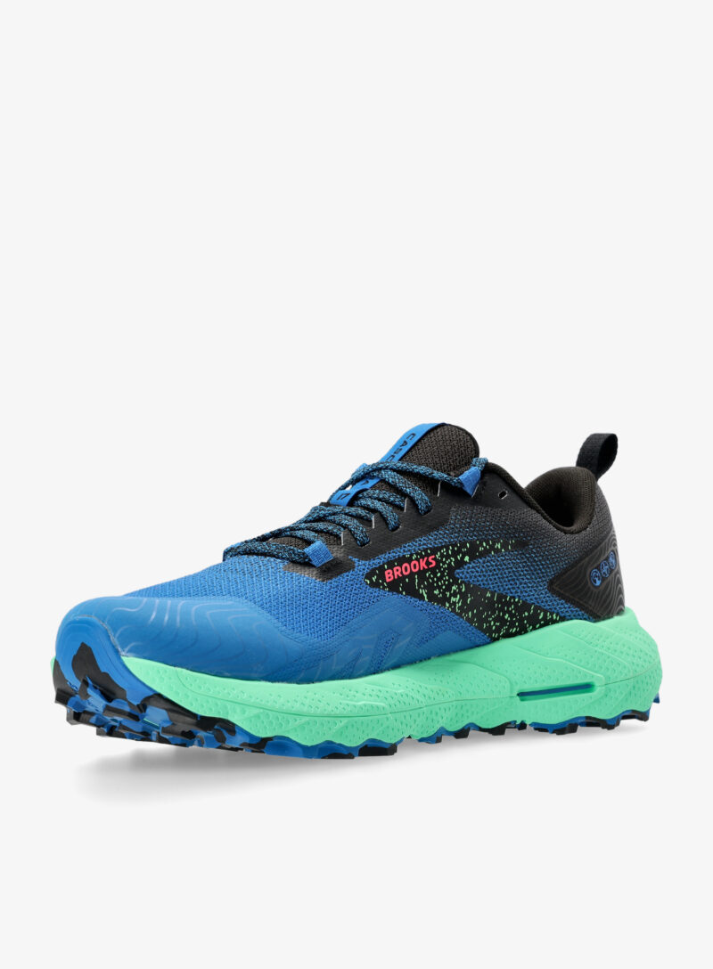 Preţ Pantofi trail Brooks Cascadia 17 - victoria blue/black/spring