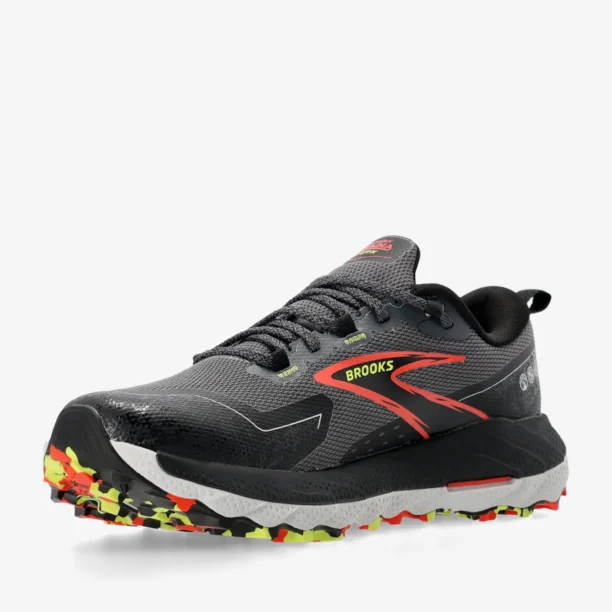 Preţ Pantofi trail Brooks Cascadia 18 GTX - blackened pearl/black/tomato