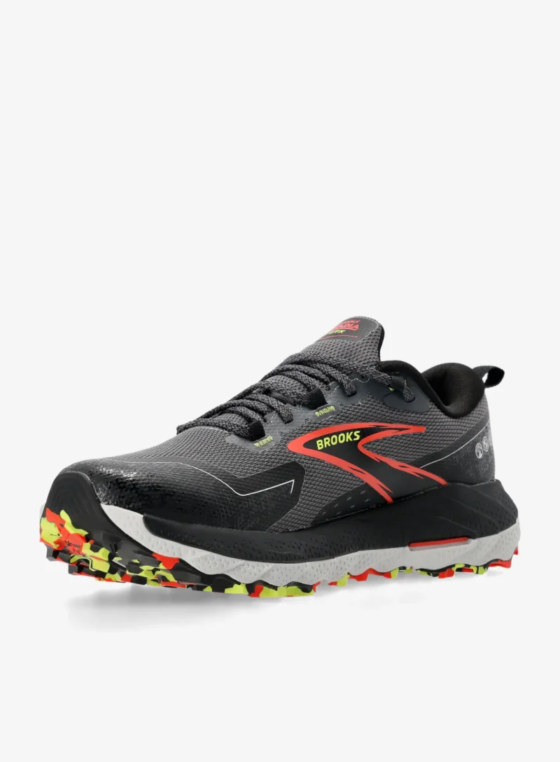 Preţ Pantofi trail Brooks Cascadia 18 GTX - blackened pearl/black/tomato