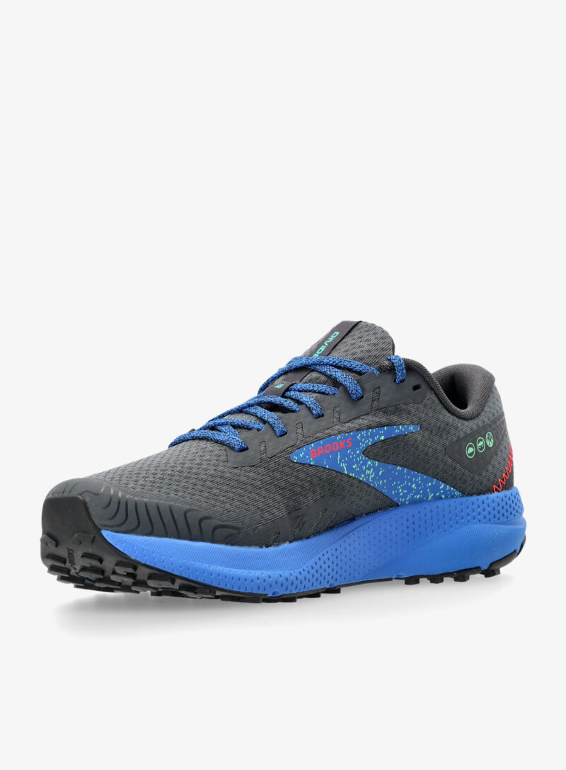 Preţ Pantofi trail Brooks Divide 4 - ebony/black/victoria blue