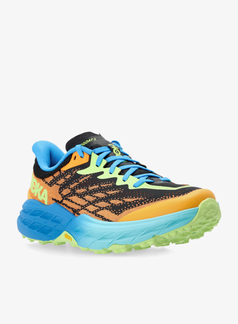 Cumpăra Pantofi trail Hoka Speedgoat 5 - solar flame/diva blue