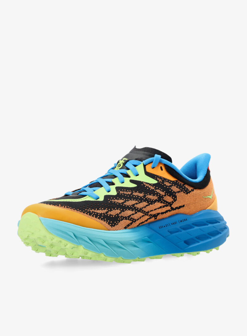 Preţ Pantofi trail Hoka Speedgoat 5 - solar flame/diva blue