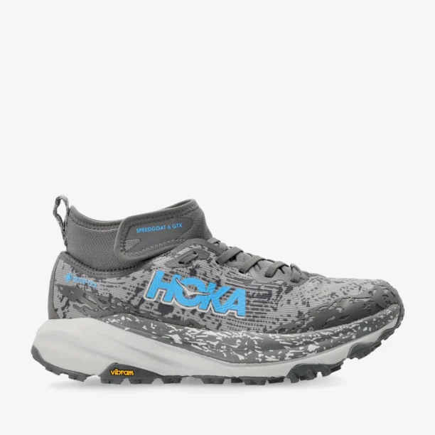 Pantofi trail Hoka Speedgoat 6 Mid GTX - satellite grey/stardust