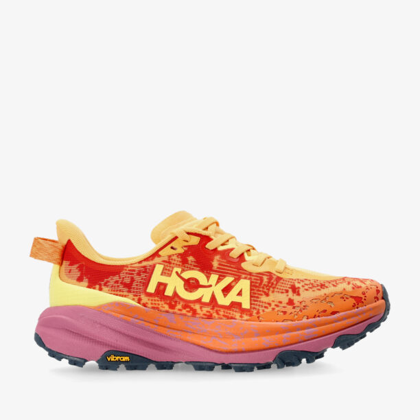 Pantofi trail Hoka Speedgoat 6 - sherbet/beet root