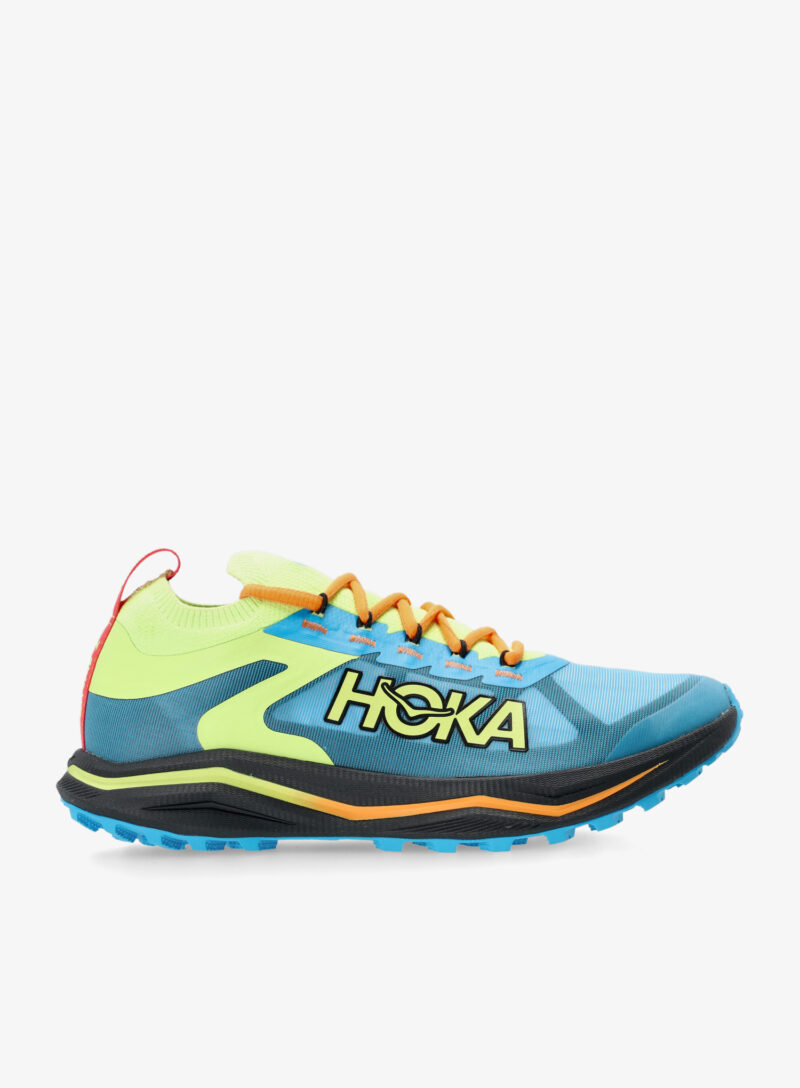 Pantofi trail Hoka Zinal 2 - diva blue/lettuce