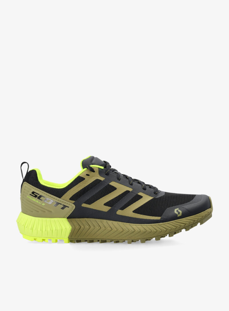 Pantofi trail SCOTT SCO Kinabalu 2 - mud green/yellow