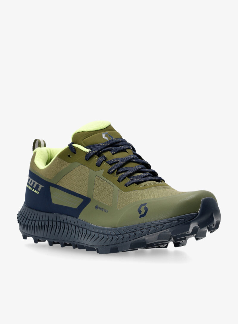 Cumpăra Pantofi trail SCOTT SCO Supertrac 3 GTX - fir green/dark blue