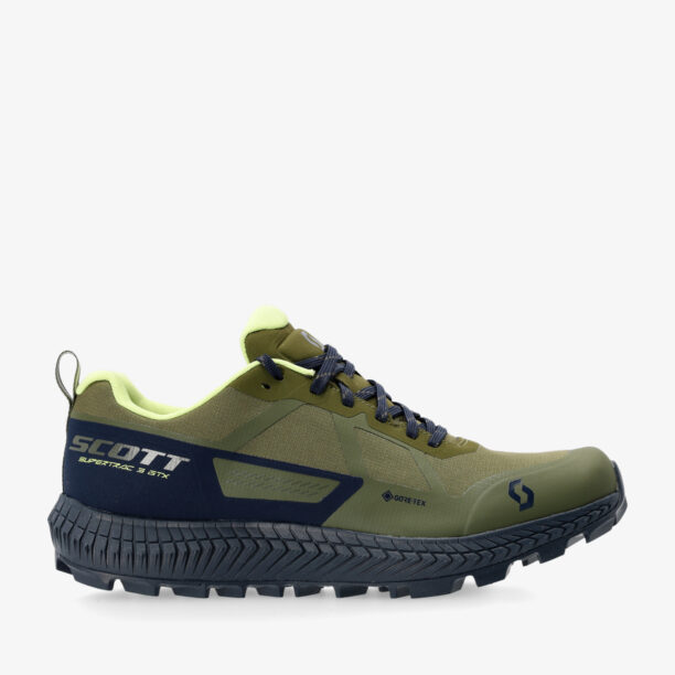 Pantofi trail SCOTT SCO Supertrac 3 GTX - fir green/dark blue