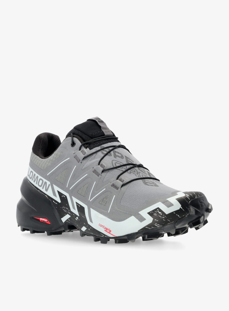 Preţ Pantofi trail Salomon Speedcross 6 - quiet shade/black/pearl blue