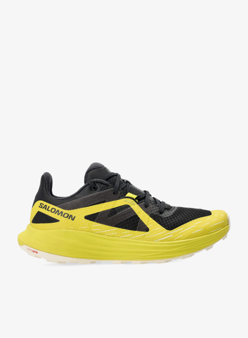 Pantofi trail Salomon Ultra Flow - black/sulphur