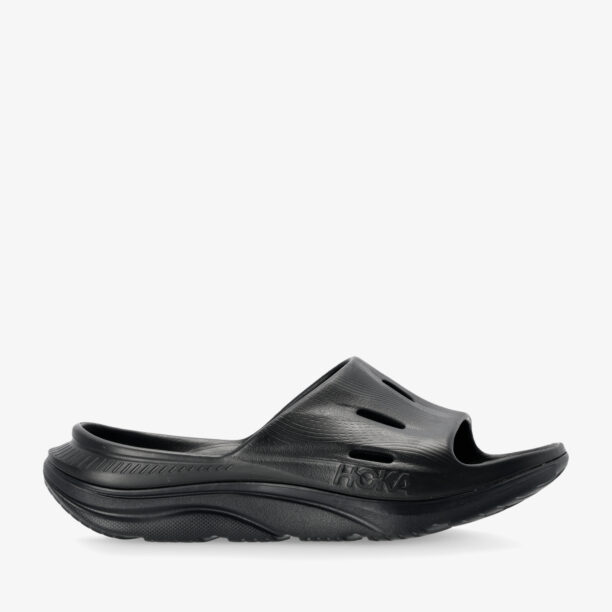 Papuci Hoka ORA Recovery Slide 3 - black/black