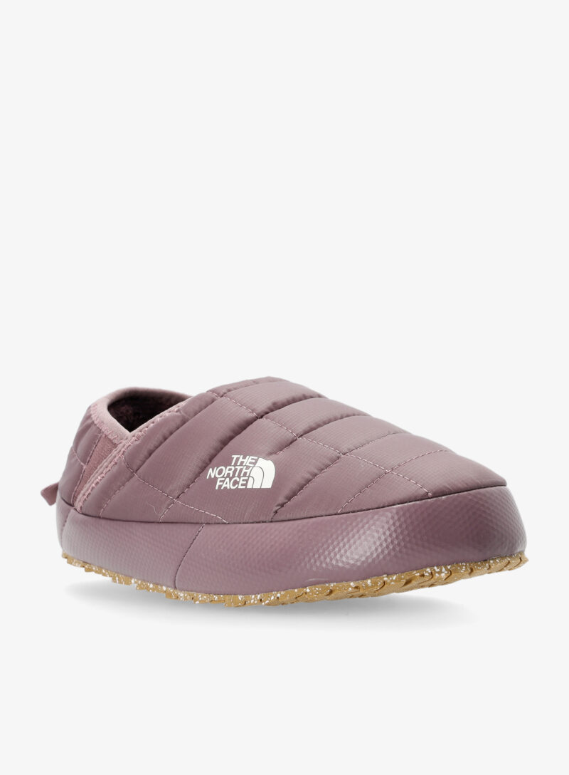 Cumpăra Papuci calzi de damă The North Face ThermoBall Traction Mule V - fawn/white