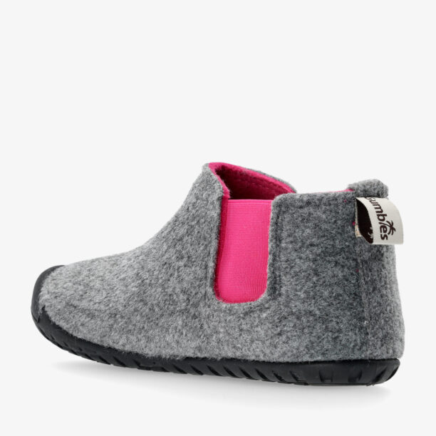 Preţ Papuci de casă Gumbies Brumby - grey/pink