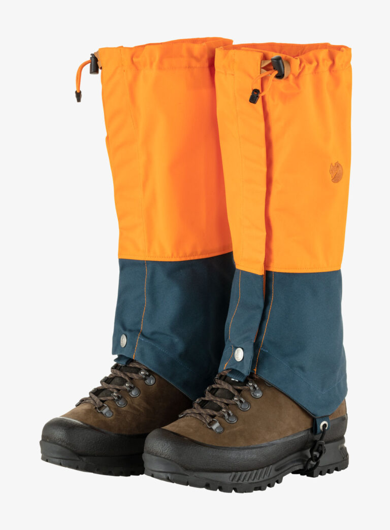 Parazapezi Fjallraven Singi X-Gaiters - field orange/mountain blue