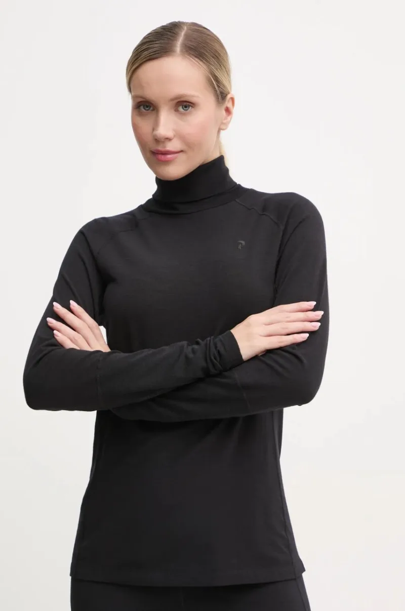 Peak Performance longsleeve funcțional Magic culoarea negru