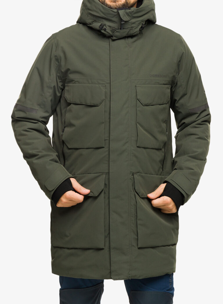 Pelerina ploaie Didriksons Drew Parka - deep grn