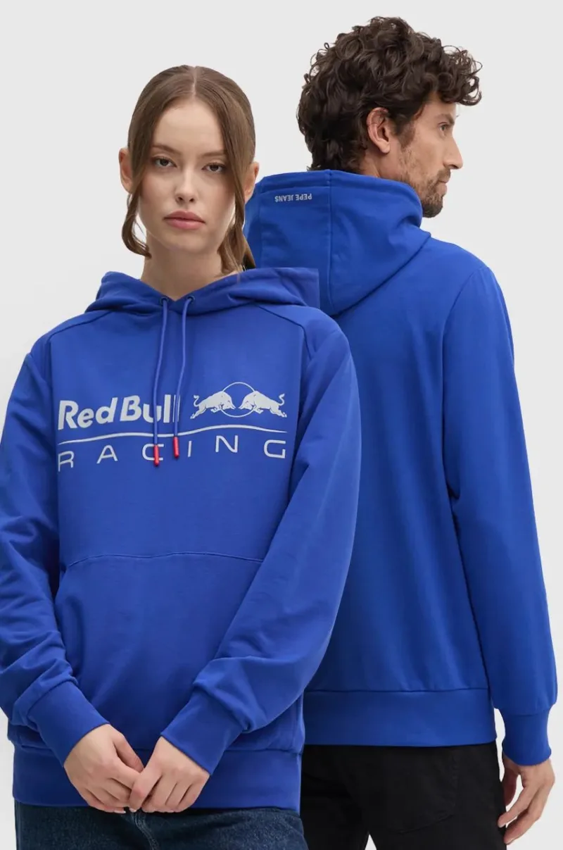 Pepe Jeans bluză Red Bull Racing x Pepe Jeans cu glugă