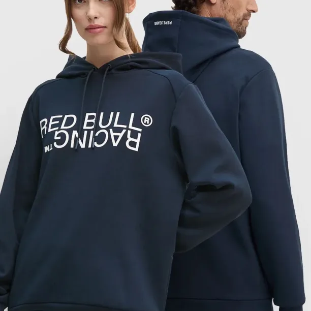 Pepe Jeans bluză Red Bull Racing x Pepe Jeans culoarea bleumarin