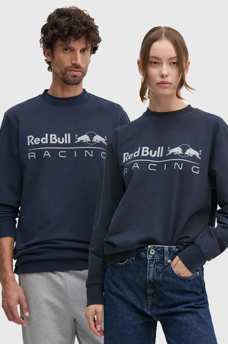 Pepe Jeans bluză Red Bull Racing x Pepe Jeans culoarea bleumarin