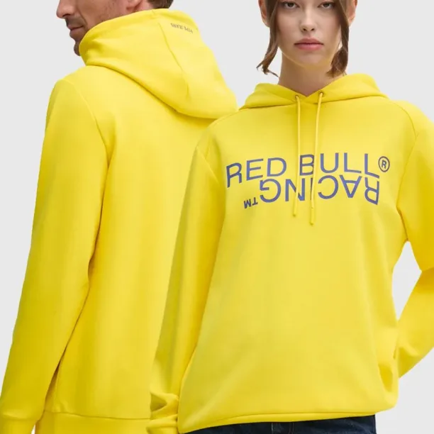 Pepe Jeans bluză Red Bull Racing x Pepe Jeans culoarea galben