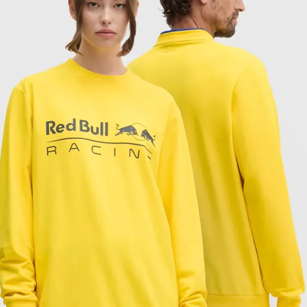 Pepe Jeans bluză Red Bull Racing x Pepe Jeans culoarea galben