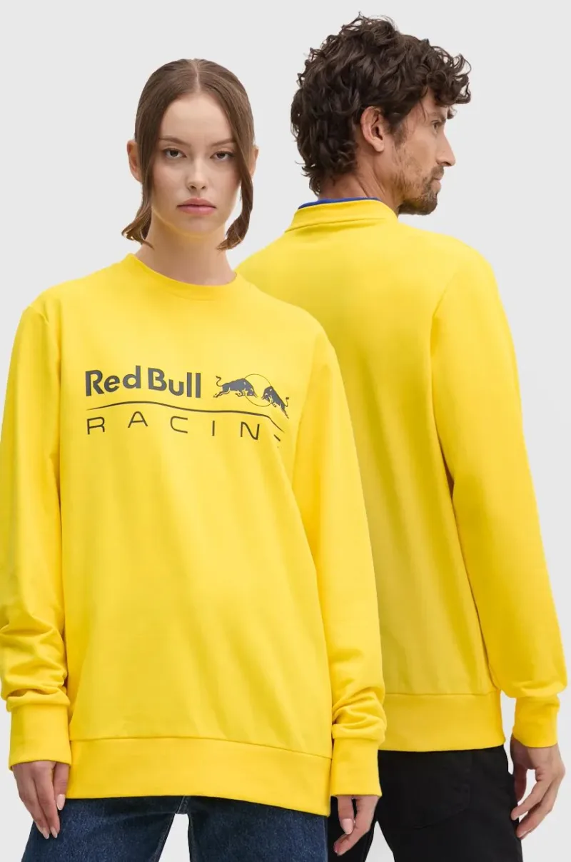 Pepe Jeans bluză Red Bull Racing x Pepe Jeans culoarea galben