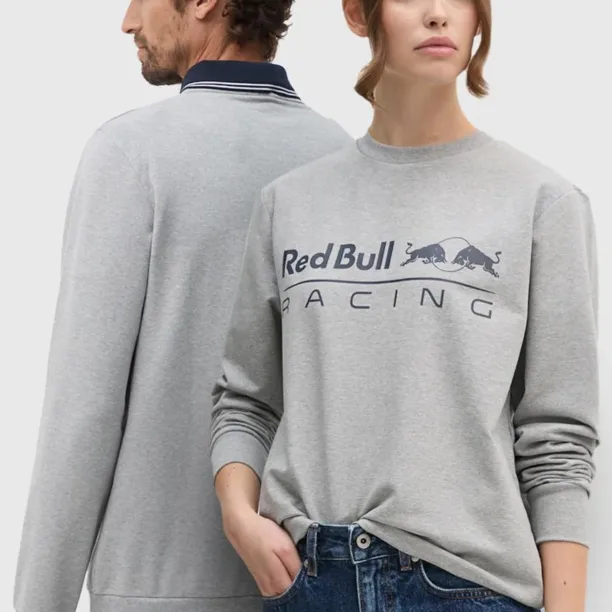 Pepe Jeans bluză Red Bull Racing x Pepe Jeans culoarea gri