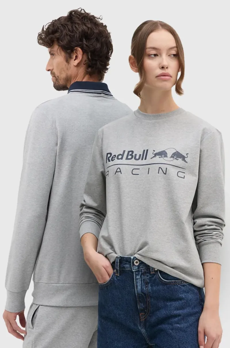 Pepe Jeans bluză Red Bull Racing x Pepe Jeans culoarea gri