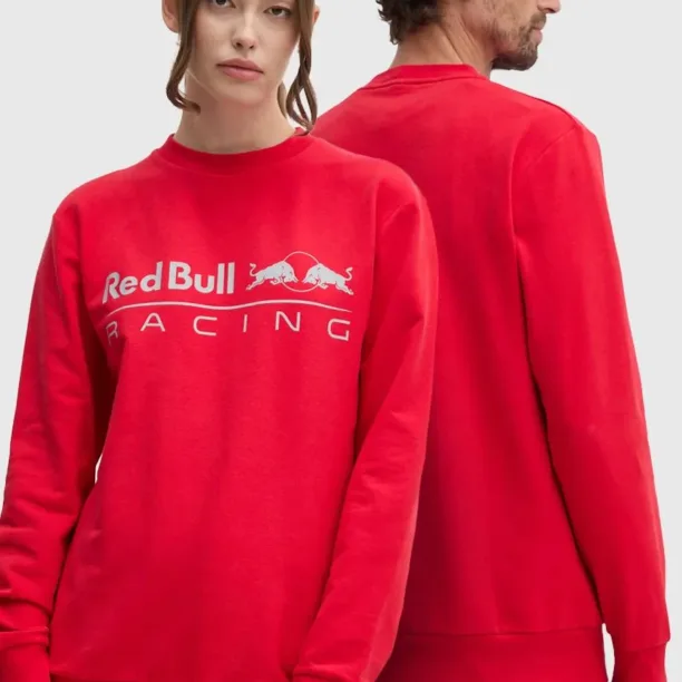 Pepe Jeans bluză Red Bull Racing x Pepe Jeans culoarea roșu