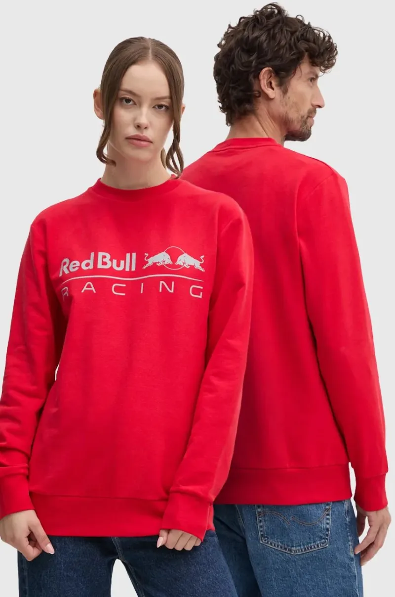 Pepe Jeans bluză Red Bull Racing x Pepe Jeans culoarea roșu