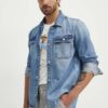 Pepe Jeans camasa jeans RELAXED OVERSHIRT barbati