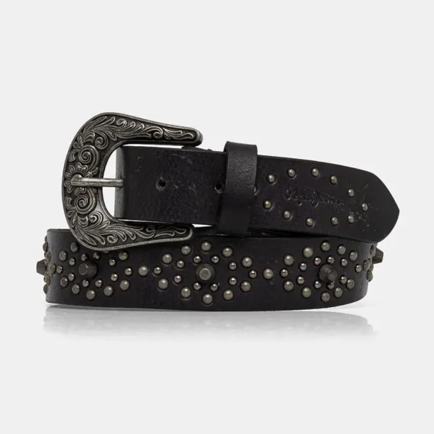 Pepe Jeans curea de piele KENDALL BELT femei