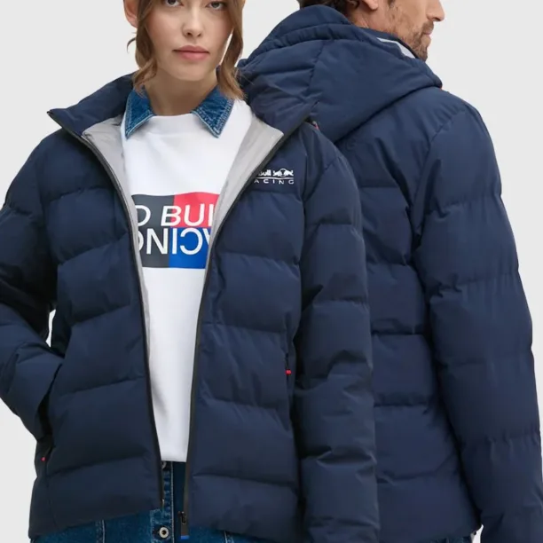 Pepe Jeans geacă Red Bull Racing x Pepe Jeans culoarea bleumarin