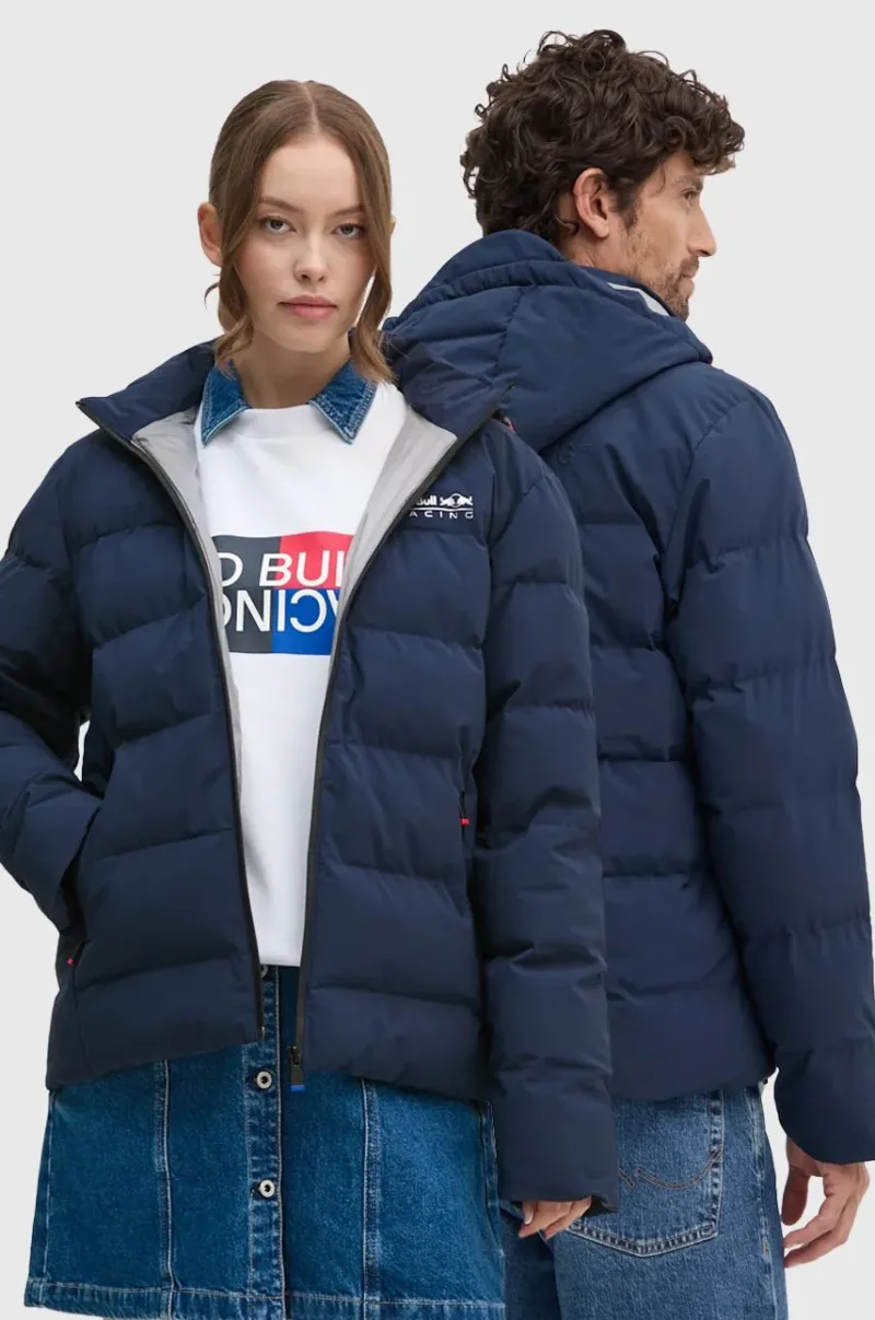 Pepe Jeans geacă Red Bull Racing x Pepe Jeans culoarea bleumarin